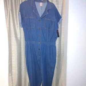 Brand new , never worn broiler suit / jean jumpsuit